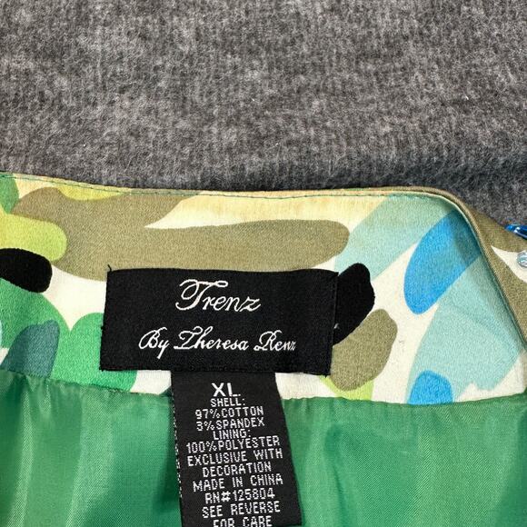 Trenz by Theresa Rena Open Front Blazer Size XL - Picture 8 of 9